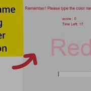 How To Make An COLOR GAME Using Tkinter Module In Python