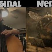 Fat Bee Playing Violin Original Vs Meme