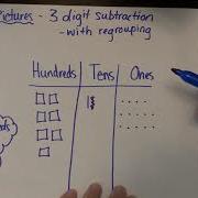3 Digit Subtraction Quick Pictures WITH Regrouping