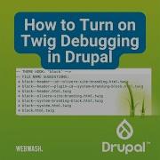 How To Turn On Twig Debugging In Drupal