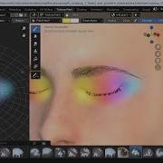 MPFB MakeUp выцветшие и градиентные тени для век