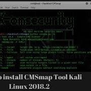 How To Install CMSmap Tool Kali Linux 2018 2