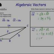 Vectors Corbettmaths