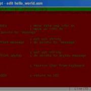 Hello World 32 Bit Assembly Tutorial