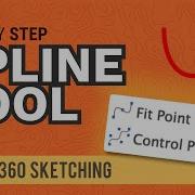 How To Create Fit Point Splines And Control Point Splines In Fusion 360