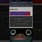 Change Webpage Title Dynamically Using Visibilitychange Event To Detect Tab Switching Javascript