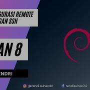 CARA KONFIGURASI REMOTE ACCESS MENGGUNAKAN SSH SERVER DEBIAN 8 DEBIAN 8 Wheezy VMware