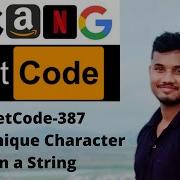 LeetCode 387 First Unique Character In A String