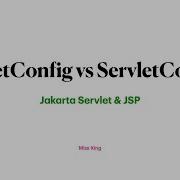30 ServletConfig Vs ServletContext