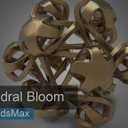 3d Modeling Icosahedral Bloom Math Art Solid 3dsMax Tutorial