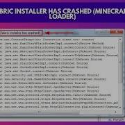 Fix Fabric Installer Has Crashed Minecraft Mod Loader