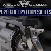 The New Wilson Combat 2020 Colt Python Sights The Solution Is Here