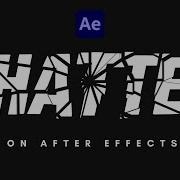 Master Text Animation Shatter Effect In After Effects