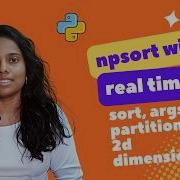 NumPy Sorting Explained With Real Example Sort Argsort Partition 2D Arrays