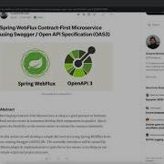 Spring WebFlux Contract First Microservice Using Swagger OAS3 Tech Geeks Tutorial