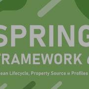 Lesson 3 Bean Lifecycle Property Source And Profiles Spring Framework 6 From Zero To Pro
