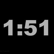 1 Minute 51 Seconds 111 Secs Clock Timer Countdown Alarm Focus