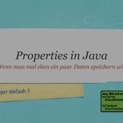 Properties In Java