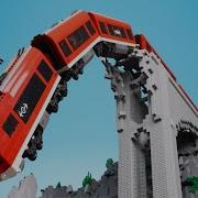 LEGO Train Crash