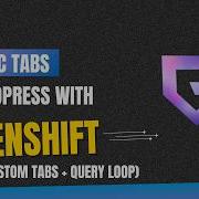 Create Dynamic Tabs In WordPress With GreenShift Custom Tabs Query Loop