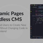 Dynamic Pages With A Headless CMS