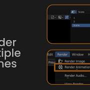 Batch Render Multiple Scenes Using Blender Video Editor