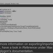 Using Simplygon S Python API In 3DS Max