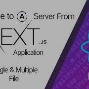 Post Request With Sending File To Graphql Api From Next Js Application Using Axios Cabbage