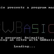 GWBasic Making An Intro