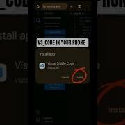 Coding On My PHONE Using VS Code Shorts