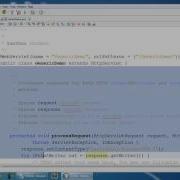 First Program In Servlet With Generic Servlet 1