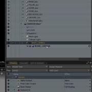 MODO Quick Clip Item List Render Camera