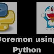 Doremon Using Python Turtle