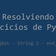 064 Ejercicio De Python Codingbat String 2 End Other