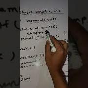 Static Variable In C Language With Practical Example Static Auto Difference Between Static Auto