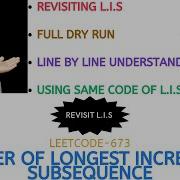 Number Of Longest Increasing Subsequence Using LIS Full Dry Run META Leetcode 673