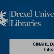 CINAHL Database Introduction