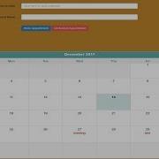Php Mysql Ajax Event Calendar