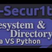Julia Vs Python Tutorials Filesystem And Directory