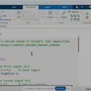 Signals Systems Discrete Time Convolution In MATLAB Explained