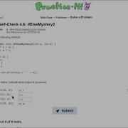 Java Practice It 4 6 IfElseMystery2 If Else Statement Method Basics
