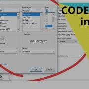How To Change Code Block Coding Editor Font Size Color