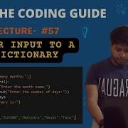 User Input To A Dictionary In Python Run Time Entry Python Tutorials For Beginners