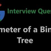 Diameter Of A Binary Tree Leetcode 543 Python