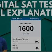 Digital SAT Test 5 Explained By A Perfect Scorer