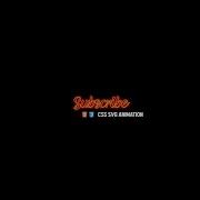 CSS SVG Effect Animation Tutorial Subscribe Animation SVG Text Stroke Shorts