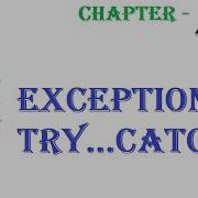 Exceptions Try Catch Java Tutorial W3Schools Chapter 47 English