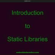 Creating And Linking Static Libraries On Linux With Gcc
