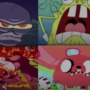 Happy Cheerful Cartoon Character Crashing Out For 5 And A Half Minutes