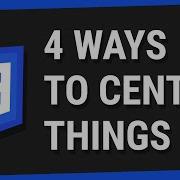 4 Ways To Center Elements With CSS